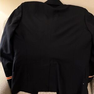 Men's Black Military Jacket